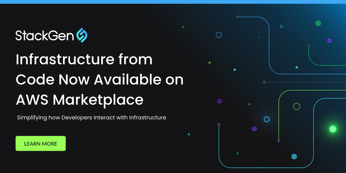 Infrastructure from Code Now Available on AWS Marketplace